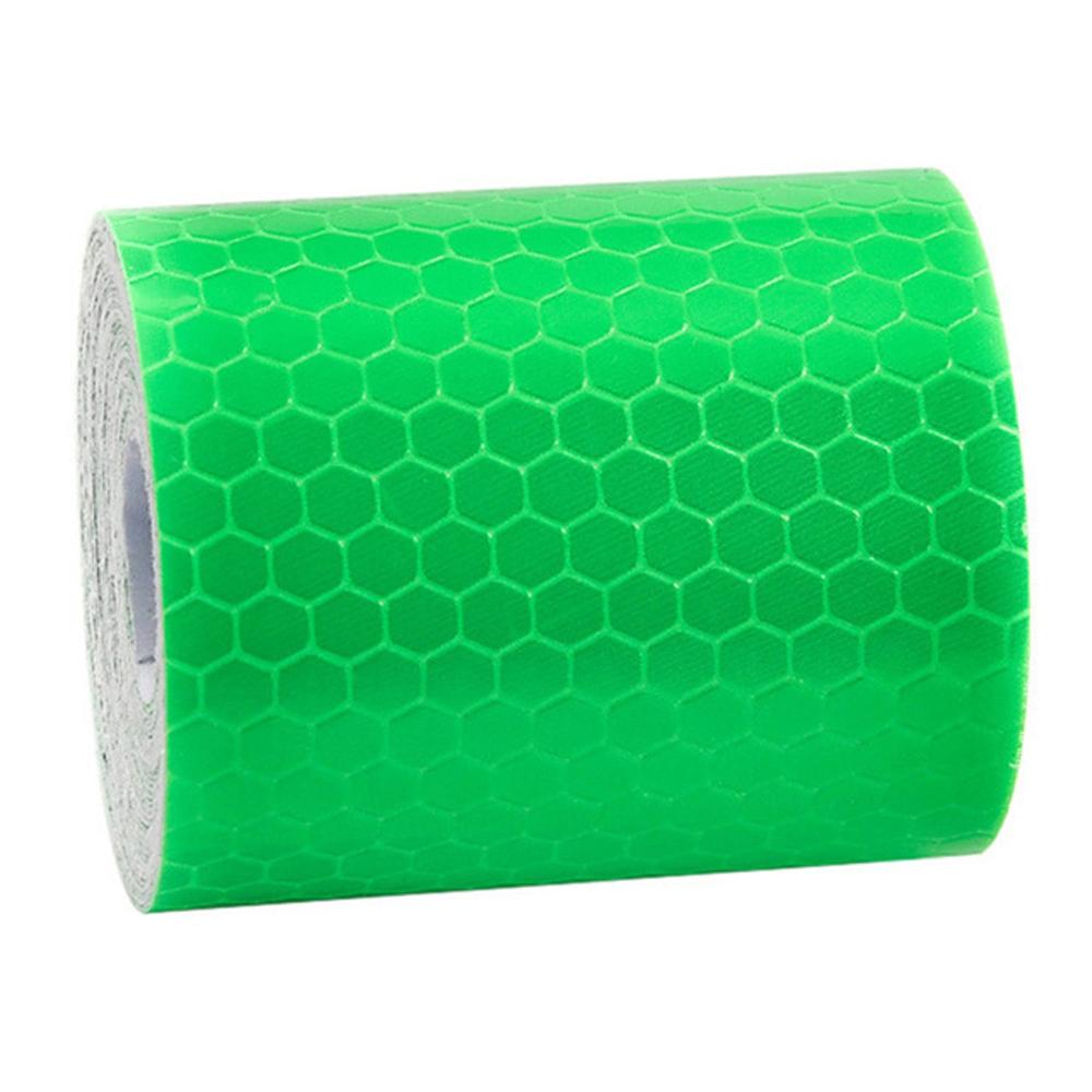 Sticker 5*100cm Safety Warning Tape Self Adhesive Reflective Strip Sticker Motorcycle Film