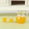 Playing House Lemon Water Miniature Drinks Jug Cup Doll Accessories Coffee Milk Drinking Model