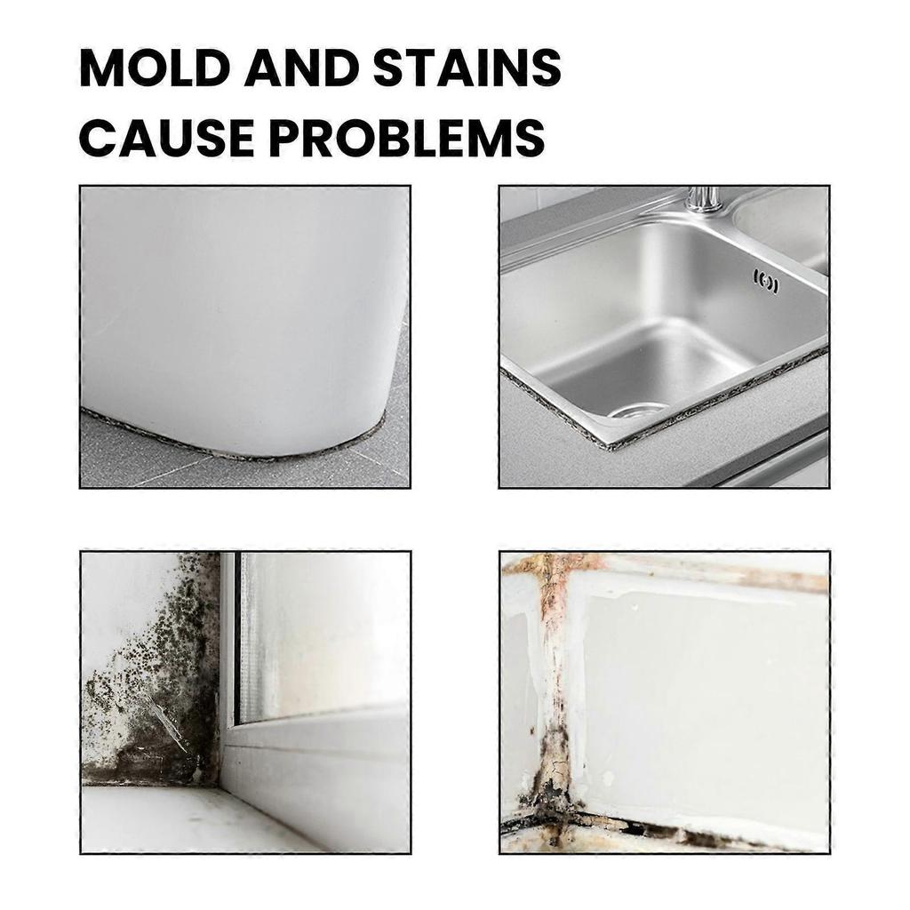 2PCS Jakehoe Multi-Surface Stain Removal Gel, Miracle-Mold Cleaner for Kitchen & Bathroom