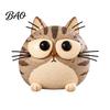 Unique Gifts for Home Decoration Resin Farmhouse Cat Figurine, Creative Country Style Animal Statue, Rustic Collectibles Ornamentation Mouse Sculpture