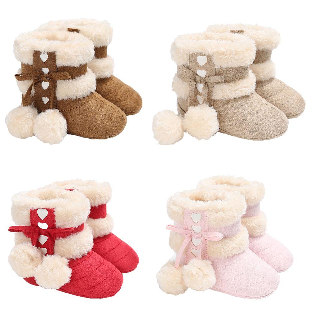 Prewalker Newborn Toddlers First Walkers Baby Shoes Infant Warm Boots