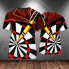 Летние футболки Футболка с принтом Darts 3D Футболка с круглым вырезом для детей Модная повседневная футболка Kawaii для мальчиков и девочек Детские футболки Harajuku Топы Одежда