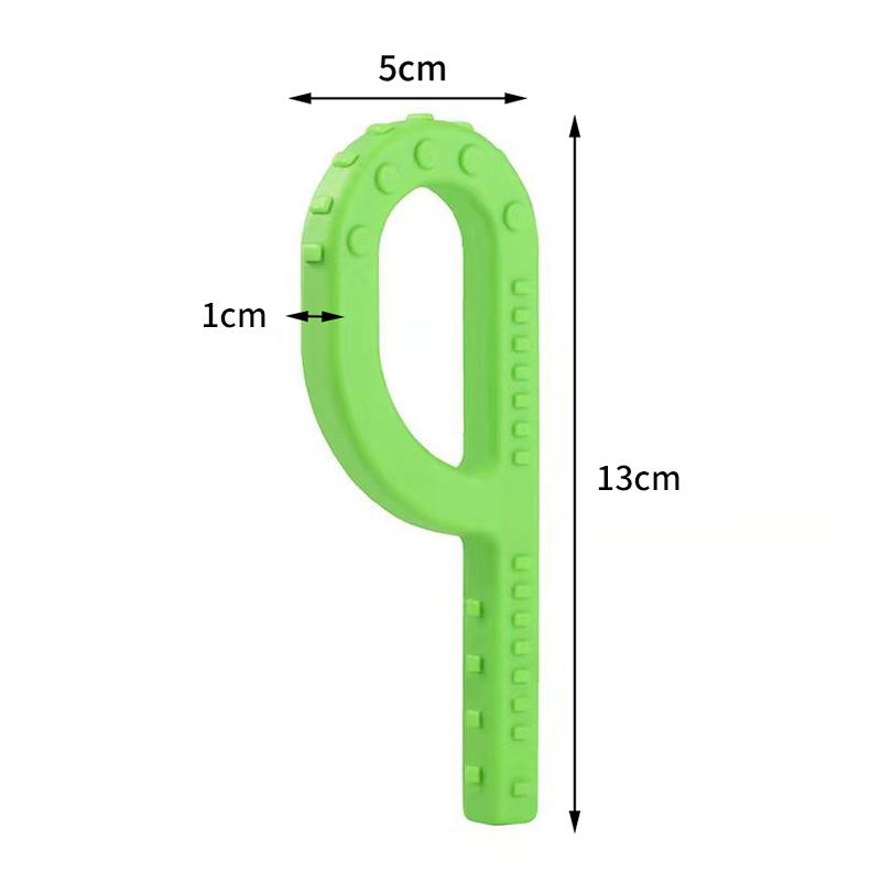 Детская жевательная трубка, речевая помощь, массажер для зубов, детские инструменты для разговора для аутизма, сенсорная речь, тренировка для реабилитации мышц полости рта
