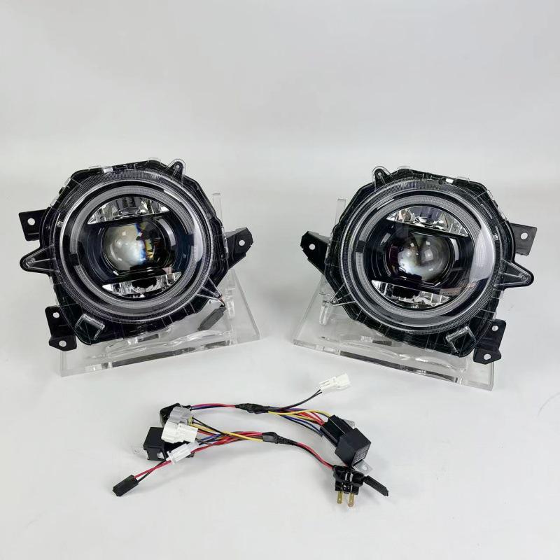 Fits 07-16 Suzuki Jimny: LED Headlight Assembly with DRL & Turn Signals