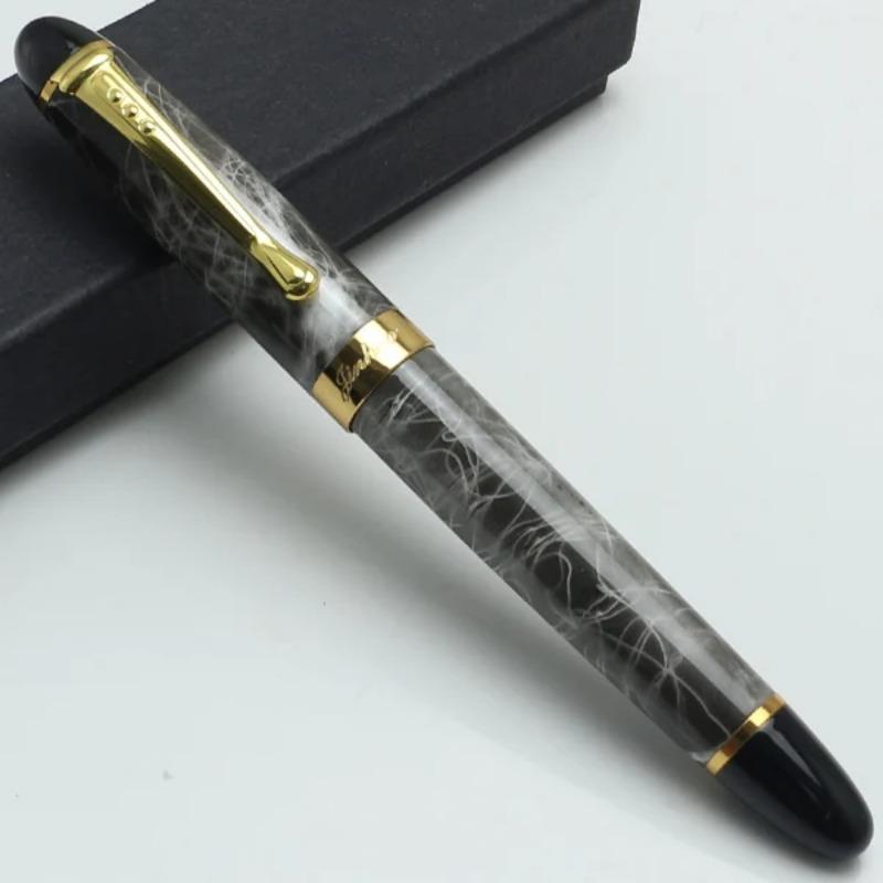 Перьевая ручка JINHAO X450 18KGP 0,5 мм Широкое перо Исполнительная Синяя Мраморная 21 Стиль Канцелярские товары Школьные и Офисные Принадлежности Пишущие Ручки