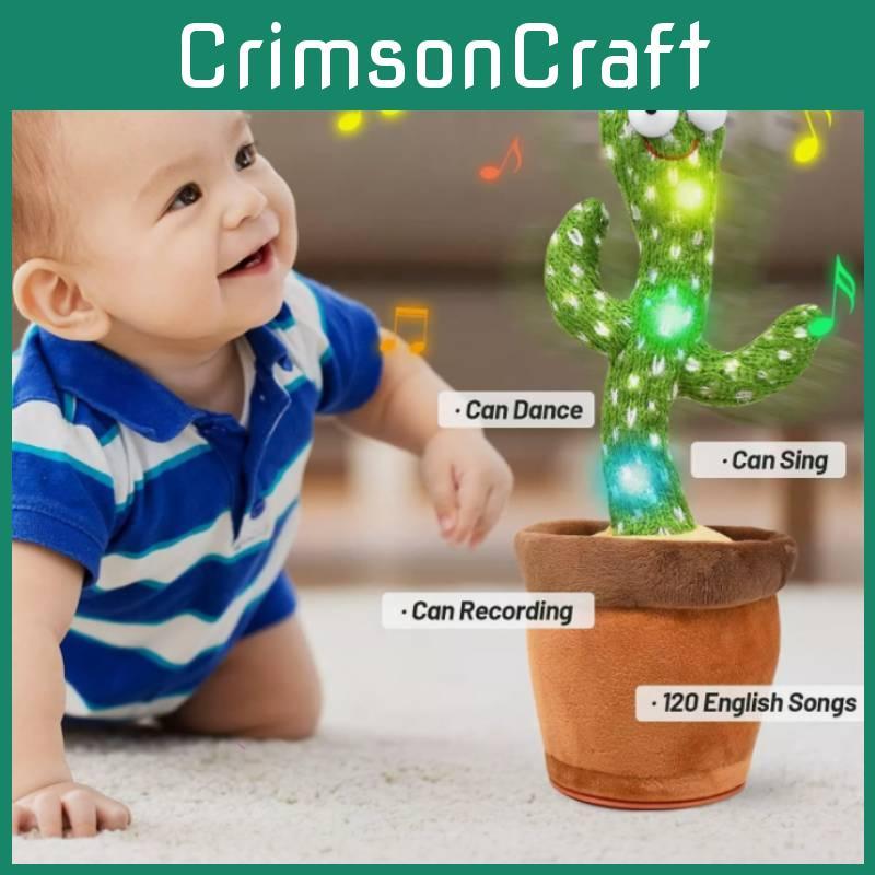 Веселая танцующая плюшевая игрушка кактус с функциями пения и разговора. Идеальный подарок на день рождения.