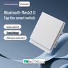 Умный Bluetooth MESH 2.0 Четырех/Шестиклавишный кремовый выключатель с приложением Mijia и голосовым управлением