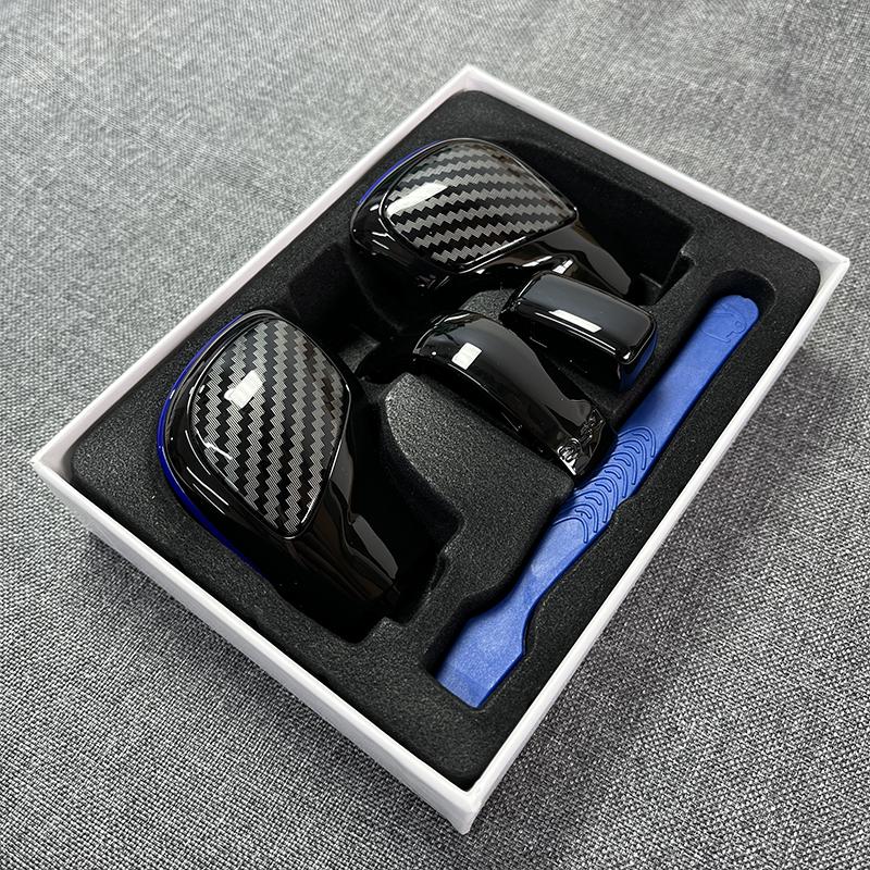 Текстура углеродного волокна, ручка переключения передач DSG, боковая крышка, эмблема DSG для VW Golf 6 Golf 7 R GTI Passat B7 B8 CC R20 Jetta MK6