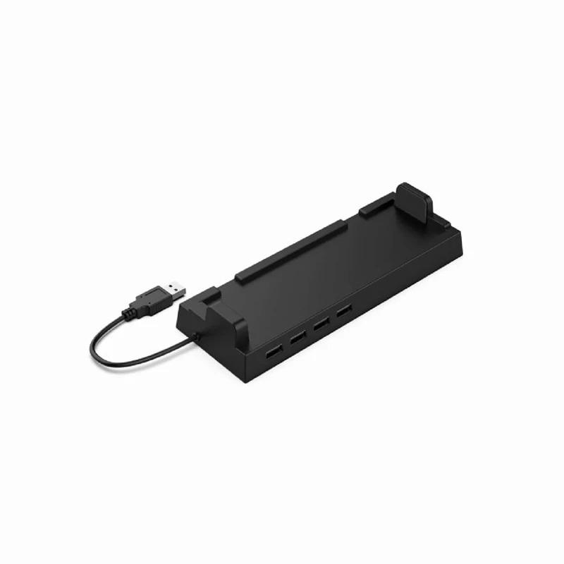 4 USB-портовый концентратор, внешний разветвитель, адаптер расширения, подставка для Nintendo Switch