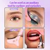 Eyeliner Aid Stencil Quick Effect Multifunctional Time Saving Ergonomic Handle Makeup Tool Multi Angle Silicone Eyeliner Stencils Tool for Novice
