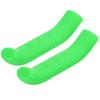 AntiSlip Bicycle Brake Handle Silicone Cover Mountain Road Bike Brake Lever Protector(Vert )