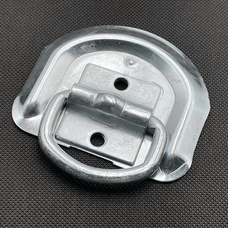 Trailer Parking Lock D Ring Tie Down Anchor Floor Hook for RV Garage Boat Trailer Car Pull Ring Cargo Buckle Straps