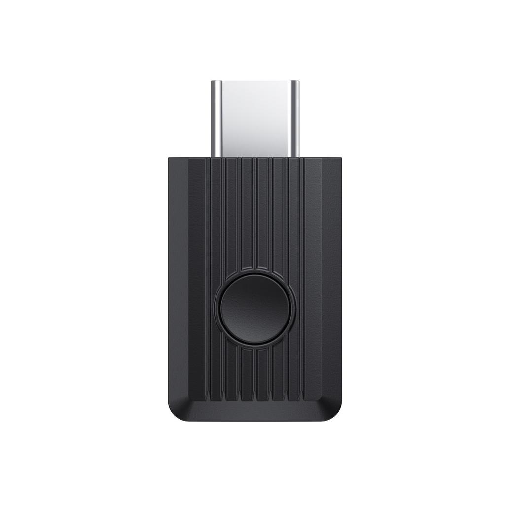 Type-C BT 6.0 Передатчик Донгл LE Audio Auracast AptX HD Adaptive Низкая Задержка для ПК Ноутбука ТВ Игровой Консоли 6