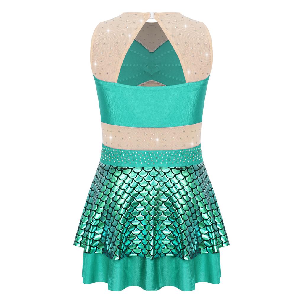 Girls Mermaid Princess Dress Up Costume