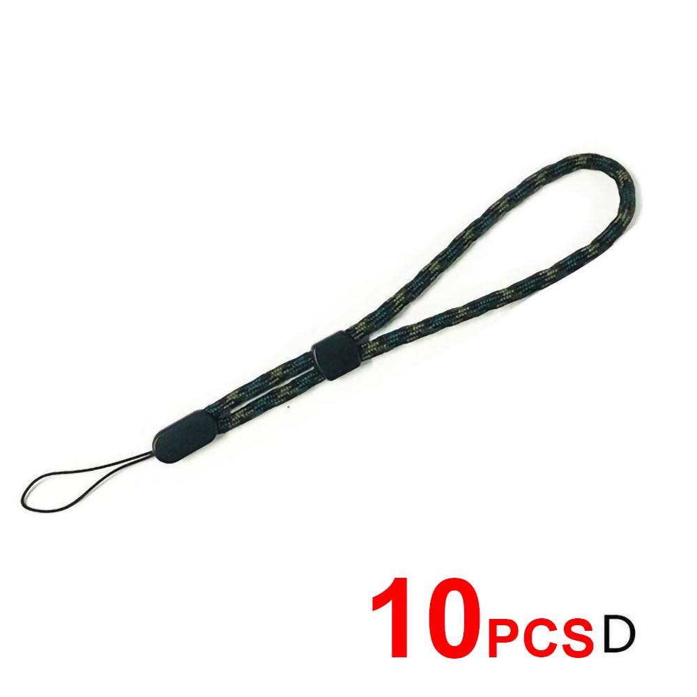10 шт. регулируемый ремешок на запястье, нейлоновая ручка высокого качества для камеры телефона, Gopro iPod PSP, USB-устройства, фонарики