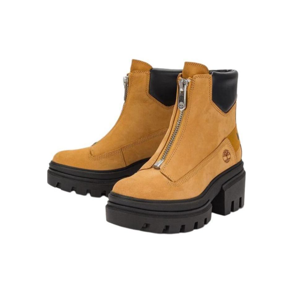 Timberland Everleigh Дышащие прочные удобные высокие уличные ботинки женские ботинки желтые A5YHM