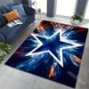 1PC Creative Five-pointed Star Pattern Carpet for Living Room Bedroom Bedside Floor Mat Sofa Table Area Rugs Home Decor