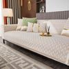 Non-slip Chenille Sofa Cover Four Seasons Universal Sofas Cushion for Living Room Geometry Leaf Couch Cushion Case Home Decor