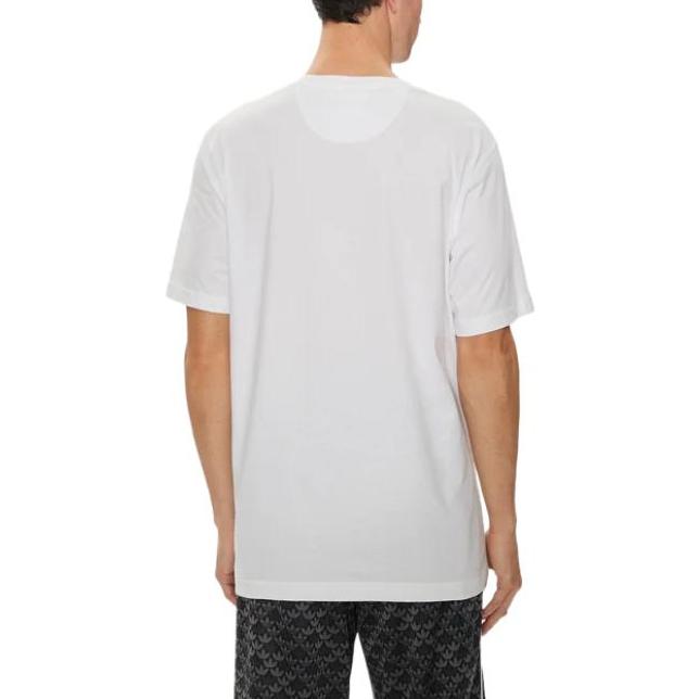 adidas Футболка Trefoil Essentials Белая Мужская Уличная одежда IZ2098