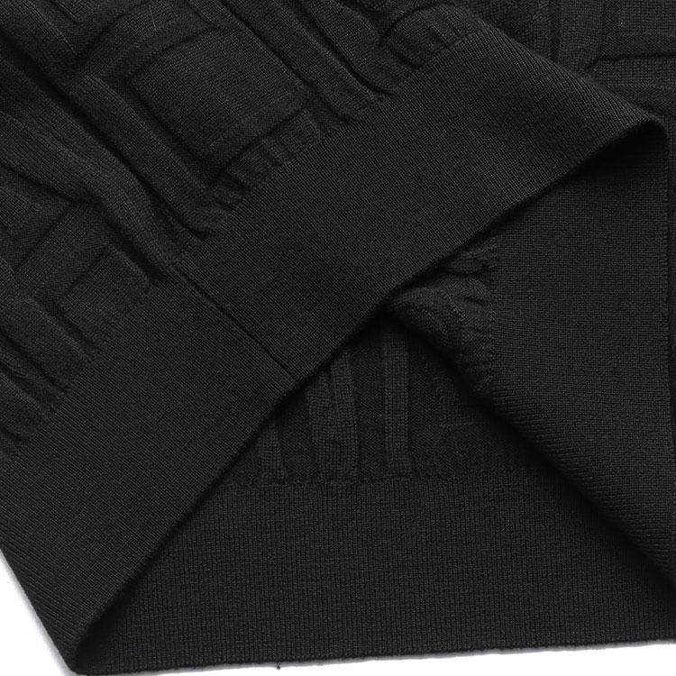 EMPORIO ARMANI FW23 Knitwear Men's Black 6R1MX4-1MFVZ-F016