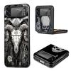 Satanic Goat Satan Devil Phone Case for Samsung Galaxy Z Flip3 5G Flip4 Flip5 Black Hard Cover Z Flip 5 4 3 PC Shell Zflip3 Coqu