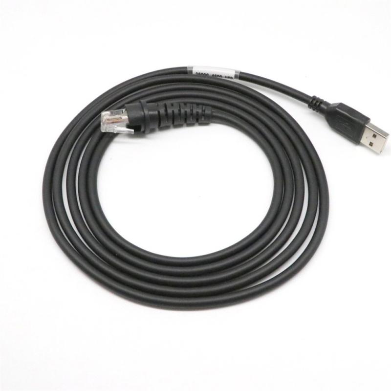 2 м 2D сканер штрих-кода USB-кабель для передачи данных RJ45 10P10C порт совместим с Honeywell 1900 1902g 1300g 1400