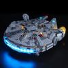 Набор светодиодной подсветки DIY для LEGO Star Wars 75375 Millennium Falcon Classic Светодиодная подсветка Конструктор Игрушка Украшение Регулируемые аксессуары для освещения