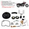 Carburetor Repair Kit Abrasion Resistant Rubber and Metal Motorcycle Carburetor Rebuild Kit Repair Parts Replacement for Vulcan VN800 VN400 1995-2006