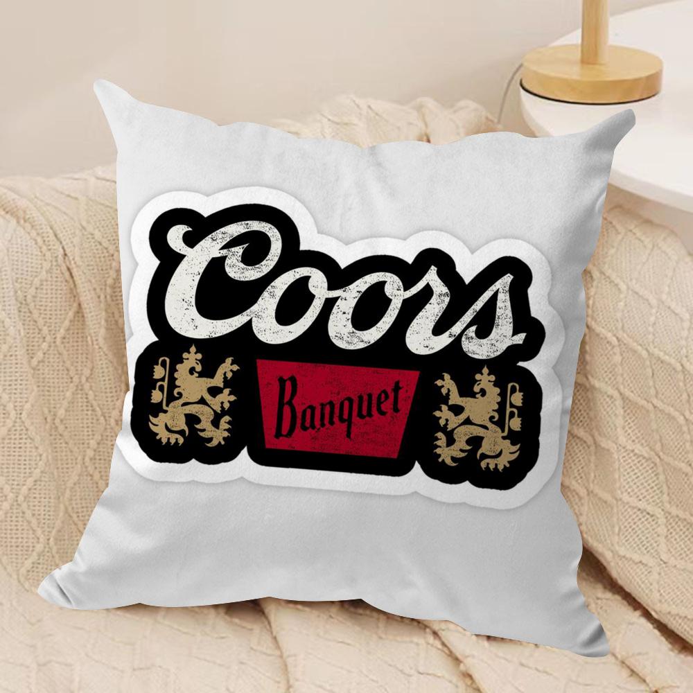 Classic CCoors Cushion Cover Short plush Doublesided Print Square Throw Pillow Covers Sofa Home Cushion Decor