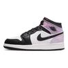 Детские кроссовки Air Jordan 1 Mid SE GS Zen Master White Black Amethyst-Wave DM6216-001