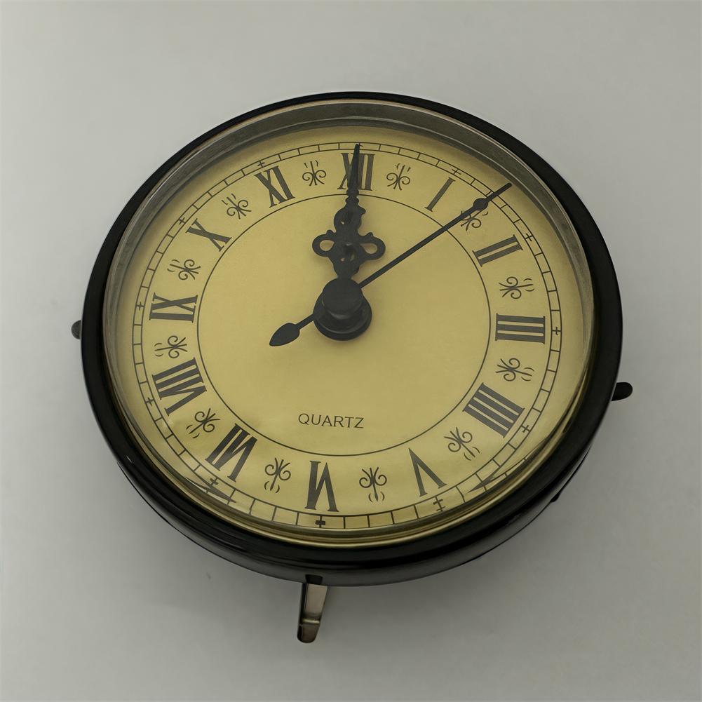 Вставка для старых часов 80 мм Полный диаметр Кварцевая вставка для часов Часть часов Ретро-вставка для часов Установочная глубина 30 мм