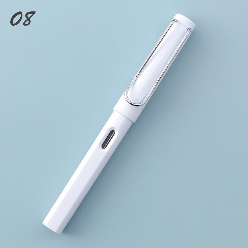 25 цветов, авторучка из алюминиевого сплава, классическая чернильная ручка для бизнеса, офиса, 0,38/0,5 мм