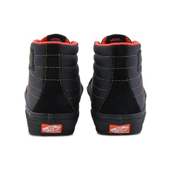 Vans Колеса Spitfire x Skate Sk8- Переиздание High Черное пламя - VN000D1EBFM