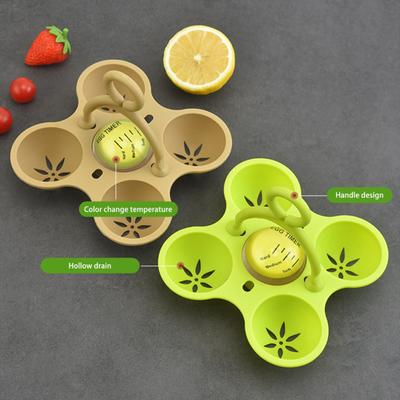 Яйцеварка, удобный таймер для изменения цвета яйцеварки, прочный термостойкий яйцеварка для домашней кухни