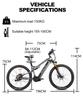 EBike Cool model TX19 1000W Motor 48V19.2AH Battery Dual Hydraulic Braking E bike 29-Inch Tires 27-Speed Off-Road Electric Bicycle