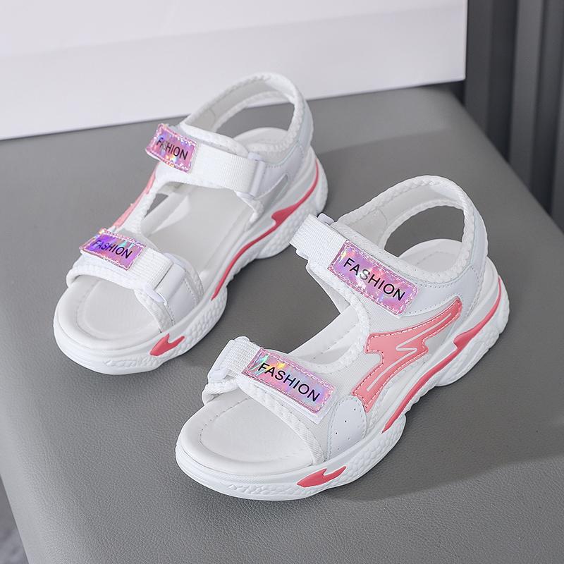 Летние ультралегкие сандалии женские спортивные сандалии для девочек сандалии на липучках для девочек