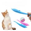 Кошачья зубная щетка, Кошачья силиконовая рыбка, Кошачья игрушка зубная щетка для питомца, Кошачья рыбка с мятой