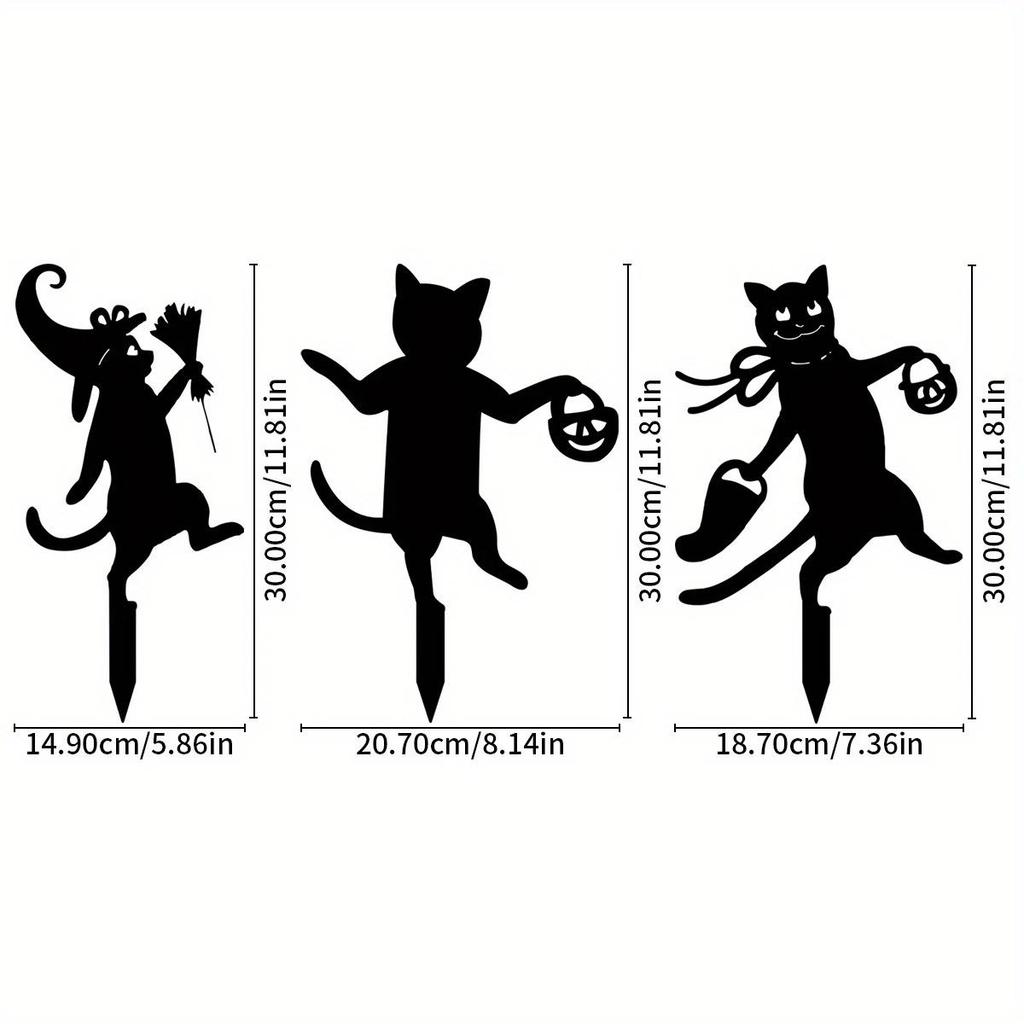 Знак-вставка в землю Металлический Крест для Садовой Декорации