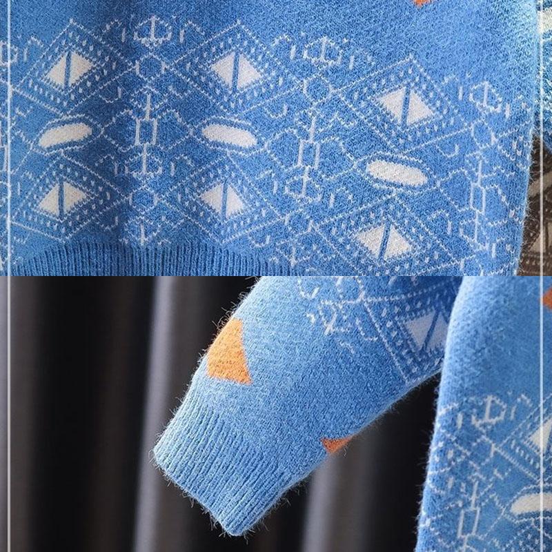 Boys and Girls Sweaters Autumn and Winter Mink Velvet Thickened Baby Pullover Sweater Knit Sweater Knitwear