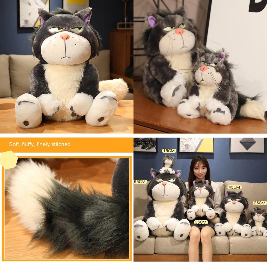 Disney Bad Cat Plush Toy Soft Stuffed Doll Gift Perfect For Kids And Adults