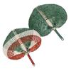Handmade Palm-Leaf Fan Natural Rattan Fan Vintage Straw Fan Home Decoration