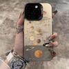 Ретро Чехол-карта звездного неба для iPhone 17 Air 16 15 14 11 Pro 13 12 Mini Xs 8 7 Матовый Лазерный Бампер Ударопрочный Чехол