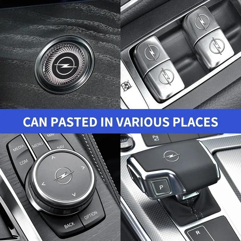 Car Stickers Car-Styling Logo Interior Decorative Accessories For Opel Astra Insignia Mokka Zafira Corsa Vectra Antara Meriva Ig7