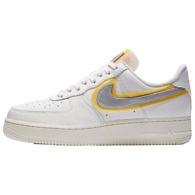 Nike Женские кроссовки Air Force 1 Low '07 Lx Белый Металлик Серебристый Золотой CZ8104-100