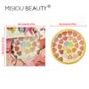 Misiou Beauty Eye Shadow Matte Micr -light 28 Color Cupid's Arrow Heart -shaped Stage Makeup Makeup Makeup Eye Shadow Plate
