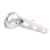 34mm-42mm Fork Chrome Headlight Mount Bracket Motorcycle Headlamp Holder Adapter