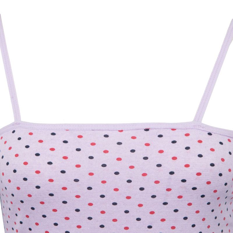 Сиреневое облегающее платье-ночнушка в горошек Женское BILL TORNADE