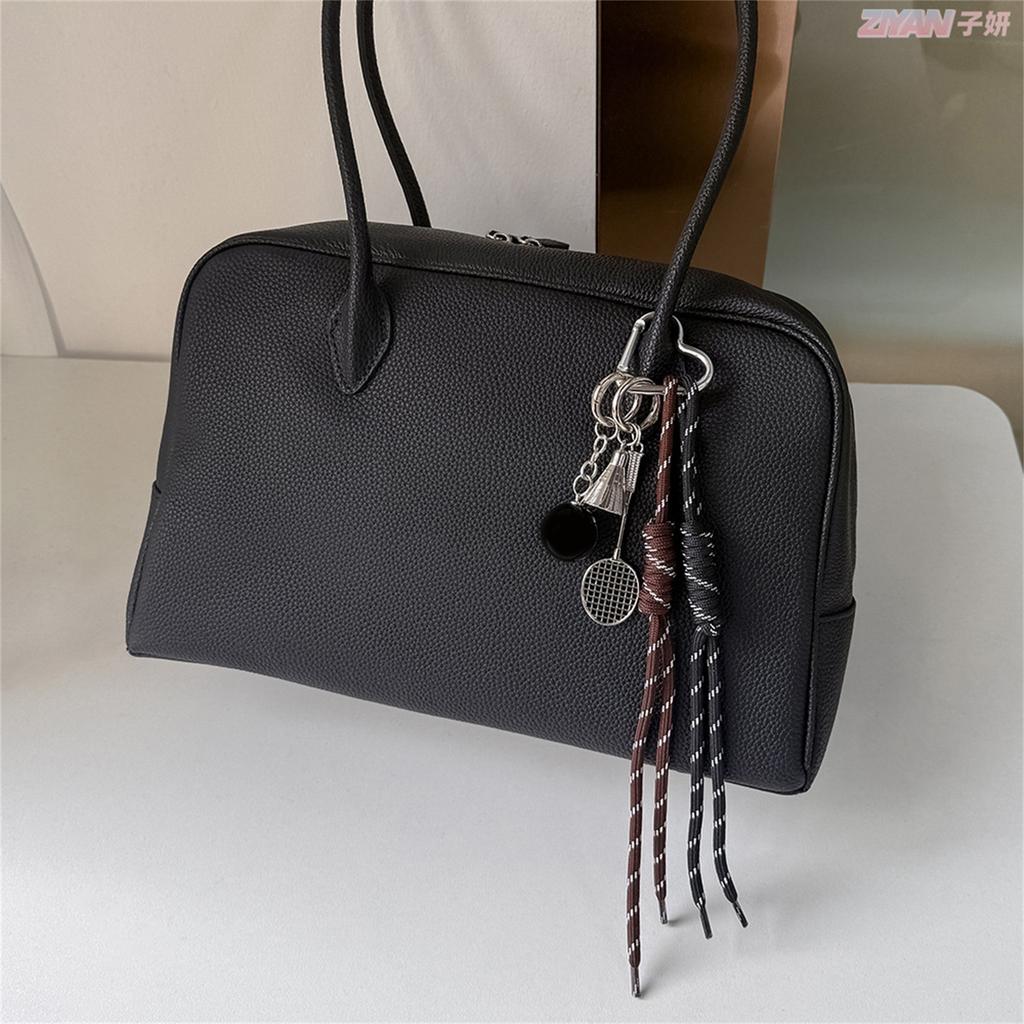 Рюкзак-шарм в корейском стиле с дизайном бадминтона для спортсменов и студентов, практичный брелок из сплава, модный кулон для сумки