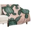 Baby Sea Turtles Head To the Ocean Throw Blanket Decorative Weighted Stuffeds Winter Beds Blankets