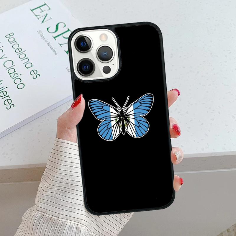 Чехол для телефона Флаг Гватемалы для iPhone 17 Air 15 16 16e 14 13 Pro Max Coque 12 11 Pro Max Для Apple PLUS fundas
